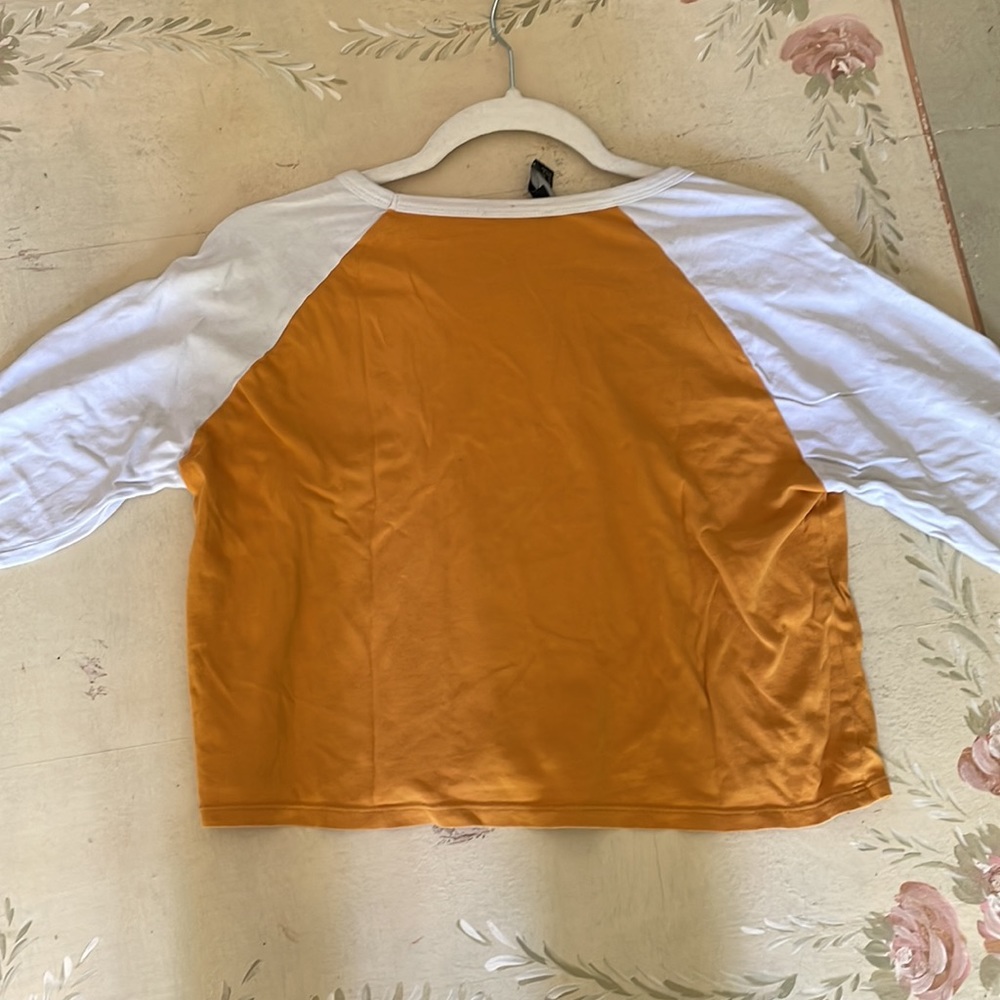 Long sleeve crop top
